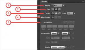 stroke-panel