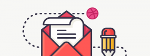dribbble letter