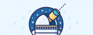 discover stars illustration