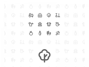 Free Farm Vector Icons by Sergey Minkin
