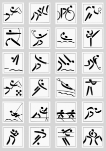 1992 Barcelona Olympic Games Pictograms