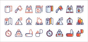 free-vector-camping-icons