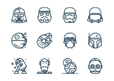 12 Free Star Wars Icons