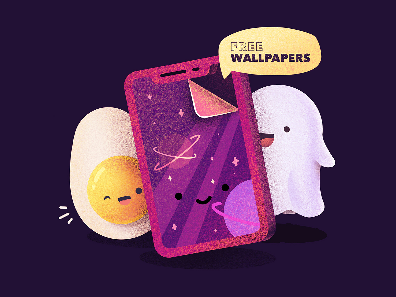 free cute wallpapers for your phone - Icon Utopia